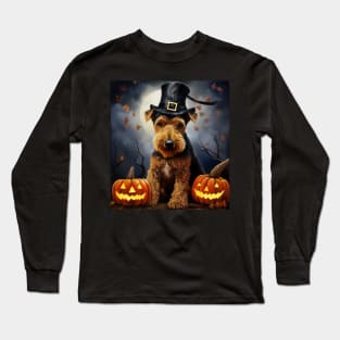 Welsh terrier Halloween Long Sleeve T-Shirt